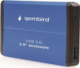 Кишеня зовнішня Gembird EE2-U3S-2-B 2.5" USB 3.0 blue