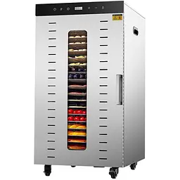 Дегідратор сушарка комерційний Food Dehydrator SS - 20H для овочів фруктів м'яса грибів 20 лотків 2000Вт