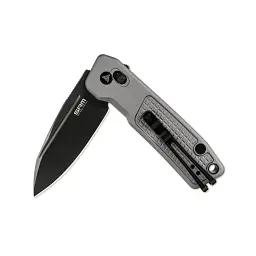 Ніж складаний кишеньковий SRM Scout 7229-AK 69 мм 14C28N алюміній сірий - мініатюра 2