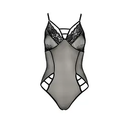 Боді Passion MELANIA BODY S/M, black - мініатюра 3