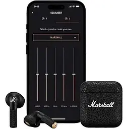Навушники бездротові Marshall Minor IV накладні чорні (1006653) - мініатюра 5