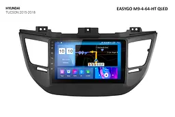 Штатна автомагнітола EasyGo M9-4-64-HT QLED Hyundai Tucson