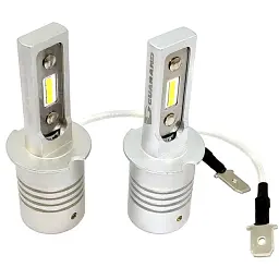 Комплект світлодіодних ламп Guarand V12X H3 CSP 5500k 6000Lm 40w 12-24v