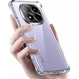 Панель BeCover Anti-Shock для Xiaomi Redmi Note 14 Pro 4G Clear (713036) - мініатюра 3