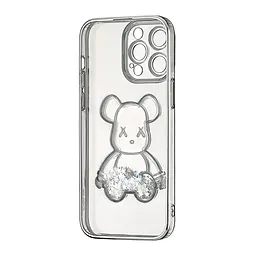 Чохол Shining Bear Case Protected Camera iPhone 14 Pro Max Silver - мініатюра 3