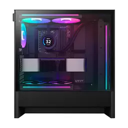 Корпус для ПК NZXT H5 Flow RGB Compact (CC-H52FB-R1) - мініатюра 8