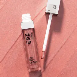 Блиск для губ Make up Factory High Shine Lip Gloss відтінок 20 (Pink Glaze) 6.5 мл (497099) - мініатюра 2