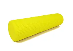 Масажний ролик EasyFit Foam Roller 60 см Жовтий (EF-2032-Y)