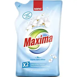 Кондиціонер для білизни Sano Maxima Bio змінна упаковка 1 л (7290010935512)