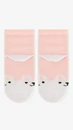 Шкарпетки для дівчинки Very Socks Зайчик 98-104 см Рожевий (2000999236525) - мініатюра 3