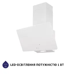 Витяжка декоративна похила Minola HVS 6224 WH 700 LED - мініатюра 3