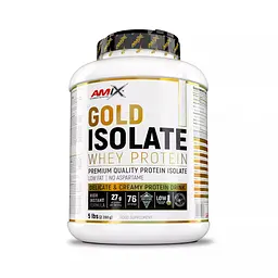 Протеїн Nutrition Gold Whey Protein Isolate, 2.28 кг Ваніль AMIX fit0022276