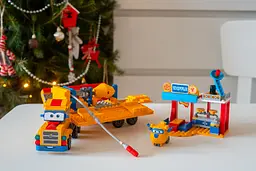 Конструктор Super Wings Small Blocks Buildable Vehicle Set Вантажівка та магазин, 414 деталей (EU385008) - мініатюра 6