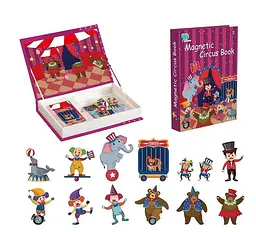 Магнітна розвивальна книга Magnetic Circus Book з 53 фігурками (8726-40)