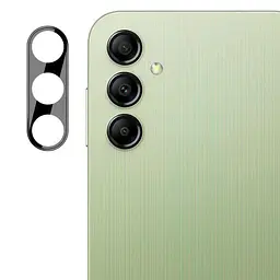 Захисне скло на камеру DK 3D Color Glass для Samsung Galaxy A14/A14 5G A145/A146 015643 black - мініатюра 4