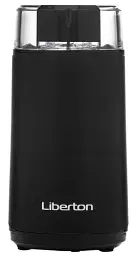 Кавомолка Liberton LCG-2302, Black, 150W, 60г, блокування включення при знятій кришці, пластиковий корпус, ніж з нержавіючої сталі - мініатюра 1