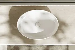 Умивальник Hansgrohe Xuniva D накладний без переливу SmartClean white 61072450 - мініатюра 2