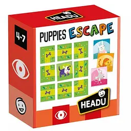 Настільна гра Headu Втеча цуценят (Puppies Escape) (MU51296)