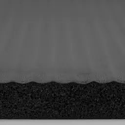 Килимок спортивний Actiget NBR 183 x 61 x 1.5 cм для йоги та фітнесу ACT0016 Black - мініатюра 3