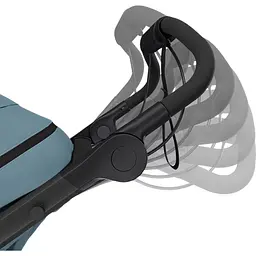 Дитяча коляска Thule Urban Glide 3 Mid Blue (TH 10101973) - мініатюра 10