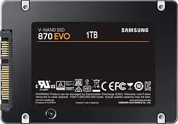 SSD накопичувач Samsung 870 EVO 1TB [MZ-77E1T0BW] [81644] - мініатюра 5