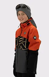 Куртка дитяча Rehall Jonny Junior 2026 140 Сірий-Помаранчевий - мініатюра 4