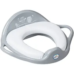 Накладка дитяча на сидіння унітазу Tega Baby Owls grey