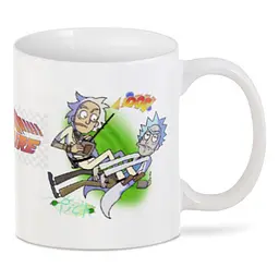 Кружка GeekLand Назад у майбутнє Rick-Sanchez Персонажі Rick-and-Morty - мініатюра 2