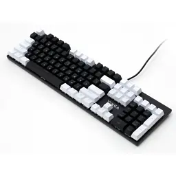 Клавіатура Vinga KBGM-095 LED Brown Switch USB White/Black (KBGM-095BR White/Black) - мініатюра 4