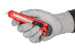 Ніж сегментний висувний будівельний Intertool 18 мм HT-0500 - мініатюра 8