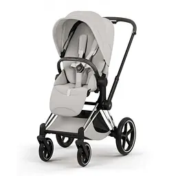 Cybex Priam Style 5.0 коляска 2 в 1 City Grey шасі Chrome - мініатюра 4