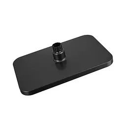 Душова система з кнопковим перемикачем із алюмінію Zerix PBI-009-J Black 4 режими ZX5849, Чорний матовий - мініатюра 2