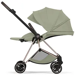 Cybex Mios Style 5.0 коляска 2 в 1 Sage Green шасі Rosegold - мініатюра 7