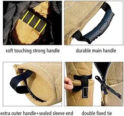 Рукав для дресирування собак Linen Dog Training Bite Sleeve Beige - мініатюра 5
