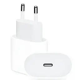 Зарядний пристрій Apple (1USB-C 20W) Білий c0py (S17519)