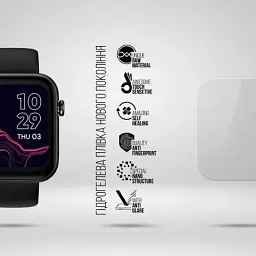 Плівка захисна Armorstandart Matte hydrogel Mobvoi TicWatch GTH 6 pcs (ARM92078) - миниатюра 2