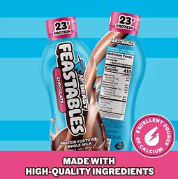 Шоколадне молоко Feastables MrBeast Protein Fortified Chocolate Milk 414 мл - мініатюра 5