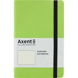 Книга записна Axent Partner Soft 125х195 см 96 аркушів салатова (8312-09-A)