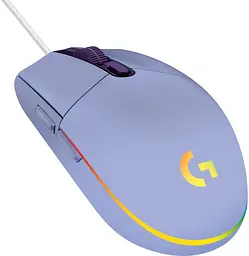 Мишка комп'ютерна Logitech G102 Lightsync USB Lilac (910-005854, 910-005857)