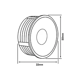 LED модуль QUANTUM MR16 8W 4000K 700Lm VIOLUX ( 818010 ) - мініатюра 5