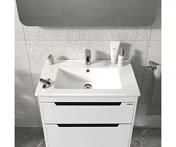 Умивальник Sanwerk з тумбою "ГРЕТА QTAP" 70 см, біла (MV0000884)