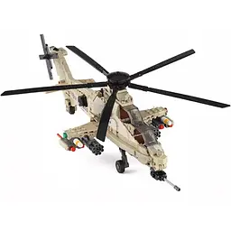 Конструктор XingBao Бойовий Ударний Вертоліт WZ10 Helicopter 749 Деталей - мініатюра 3
