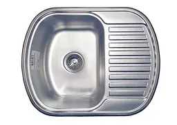 Кухонна мийка Romzha Vayorika 1.0C Textura RO43427, Сірий
