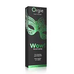 Спрей для орального сексу Wow! Strawberry Ice, 10 мл Orgie (Бразилія-Португалія), Ментол - мініатюра 3