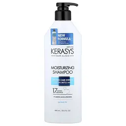 Шампунь Kerasys Hair Clinic System Moisturizing 400 мл