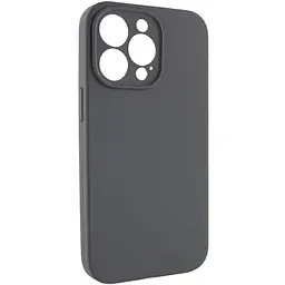 Чехол Epik Silicone Case Full Camera Protective (AA) NO LOGO для Apple iPhone 13 Pro (6.1) Серый / Dark Gray - миниатюра 2