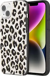 Чохол Kate Spade NY Protective Hardshell with Magsafe для Apple iPhone 14 Plus (KSIPH-236-CTLB) Leopard