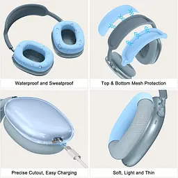 Чохол для Apple Airpods Max 2 / Airpods Max Ear Cups/Ear Pad/Headband Cover Blue (ARS83289) - мініатюра 5