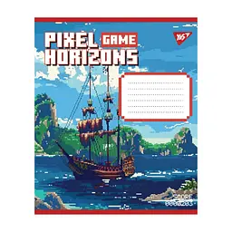 Зошит Yes Pixel game А5 12 аркушів лінія (767775), в асортименті - мініатюра 4