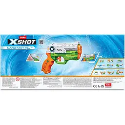 Водний бластер Zuru X-Shot Fast Fill Nano Double Pack набір (56334R) - мініатюра 5